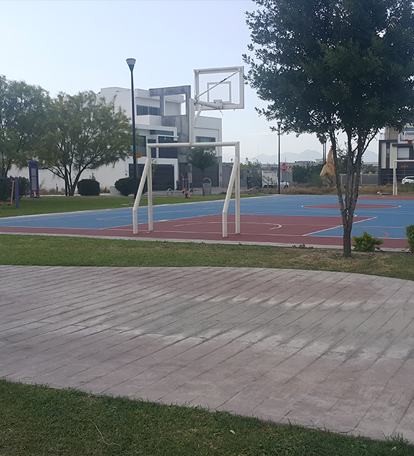 Reja Esencial área deportiva antes | REGAMA Área deportiva antes de instalar Reja Esencial – REGAMA